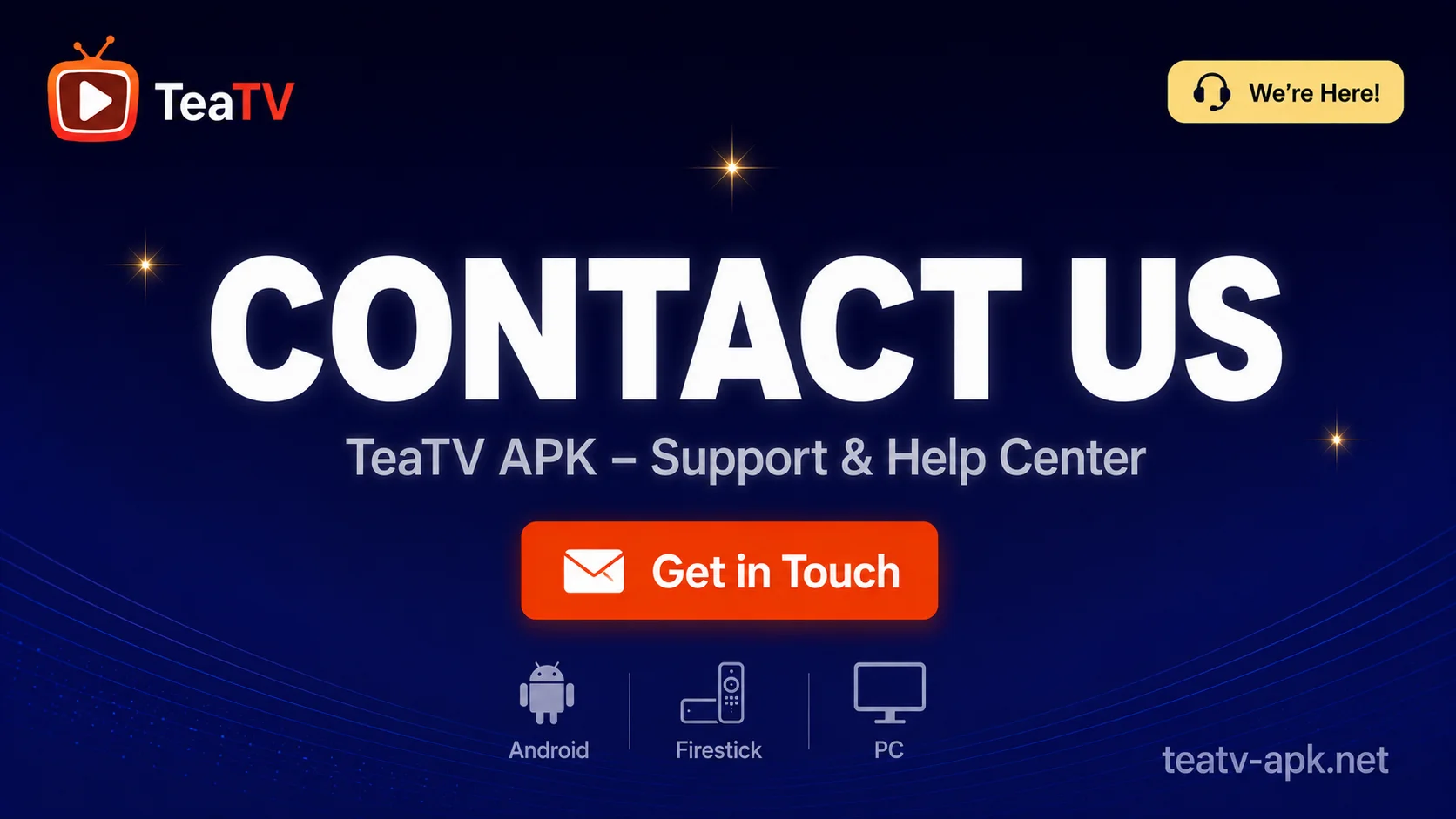 Contact Us – TeaTV APK Support Center