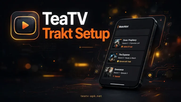 TeaTV Trakt setup guide - sync watch history across devices